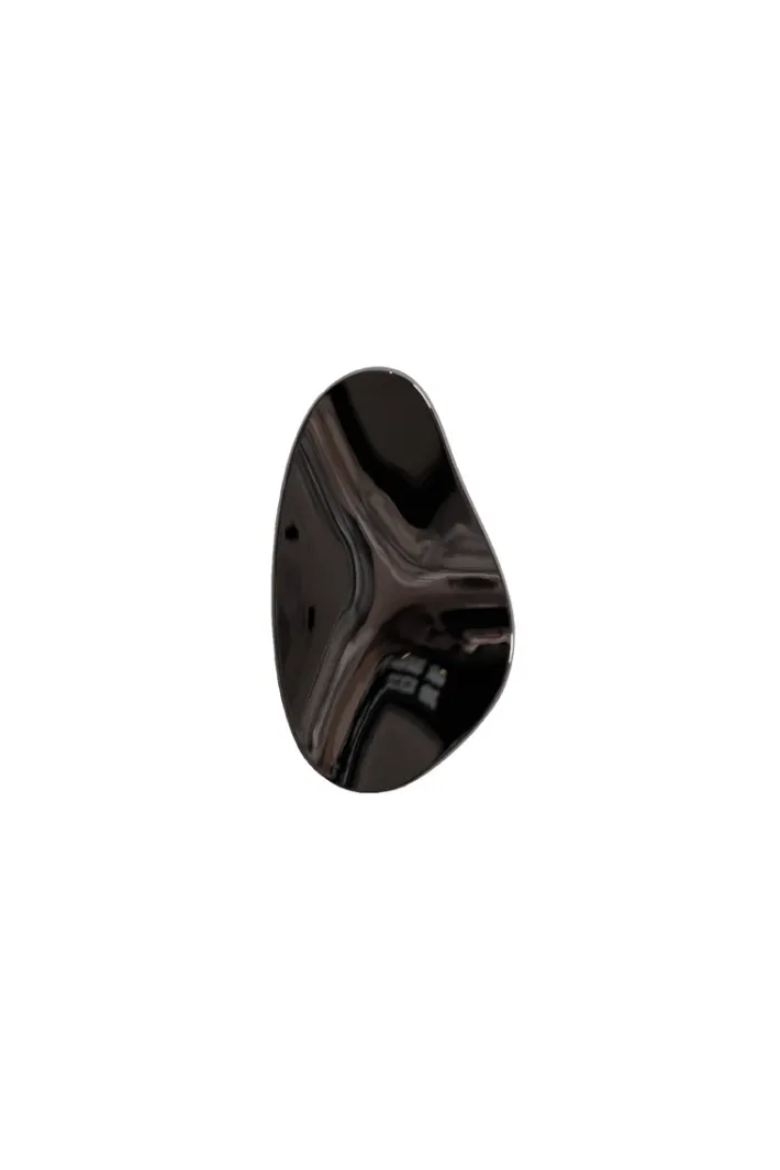 Specktrum Amalia Hook - Black chrome Oblong Small