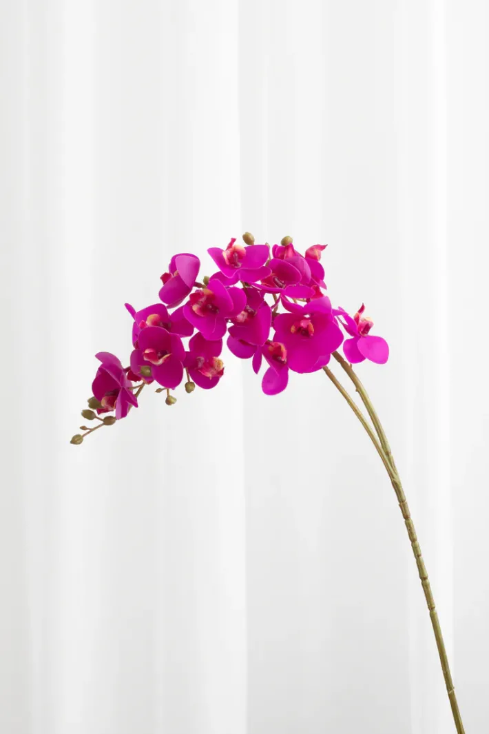 Specktrum Artificial Flowers - Bright pink Orchid (21 heads)