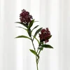 Specktrum Artificial Flowers - Burgundy Skimmia berry branch
