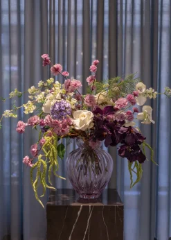 Specktrum Artificial Flowers - Purple Cherry blossom branch