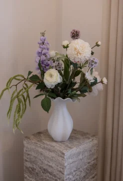 Specktrum Artificial Flowers - Purple Scabiosa Seed Pod (multible heads)