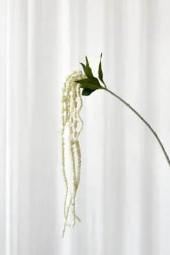 Specktrum Artificial Flowers - White Amaranthus Branch