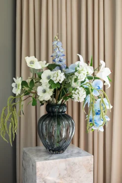 Specktrum Artificial Flowers - White Hydrangea branch