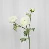 Specktrum Artificial Flowers - White Ranunculus