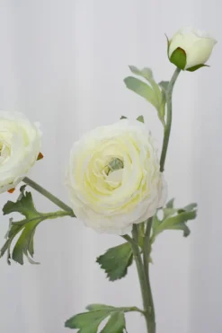 Specktrum Artificial Flowers - White Ranunculus