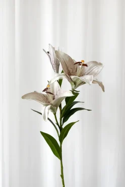 Specktrum Artificial Flowers - White Lily branch large