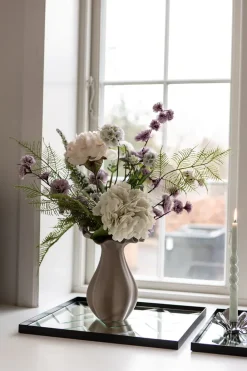 Specktrum Artificial Flowers - White Scabiosa Seed Pod (multible heads)