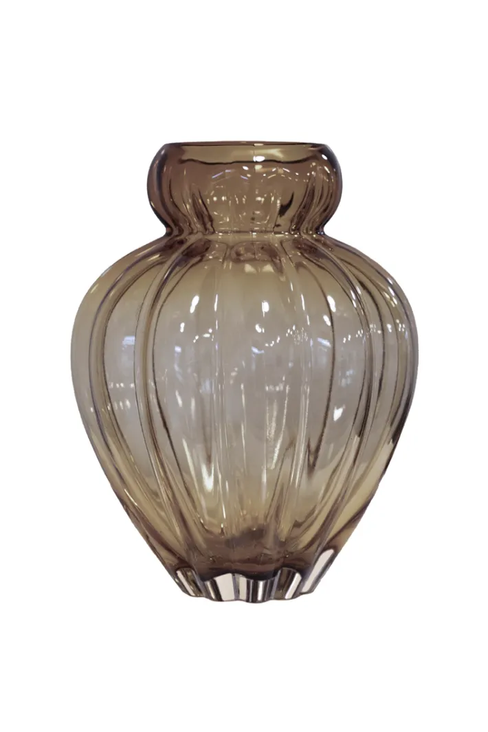 Specktrum Audrey Vase - Smokey brown Large