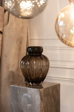 Specktrum Audrey Vase - Smokey brown Large
