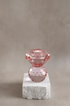 Specktrum Cloud T-Light Candle Holder - Rose