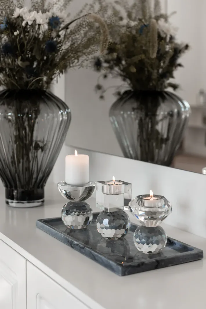 Specktrum Cloud T-Light Candle Holder - Clear