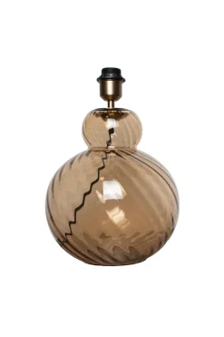 Specktrum Lily Table Lamp - Brown Swirl