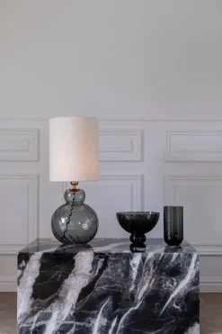 Specktrum Lily Table Lamp - Grey Swirl