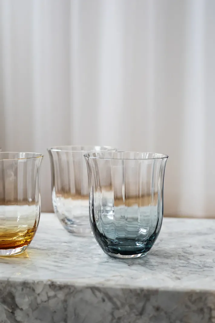 Specktrum Lina Drinking Glass - Petrol blue