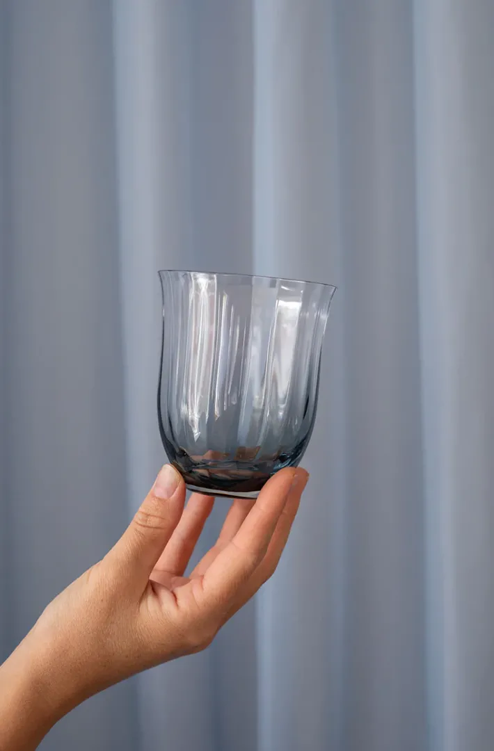 Specktrum Lina Drinking Glass - Petrol blue