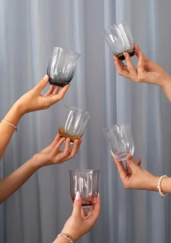 Specktrum Lina Drinking Glass - Smokey brown