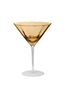 Specktrum Meadow Stemware - Amber Martini glass