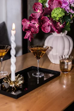 Specktrum Meadow Stemware - Amber Martini glass