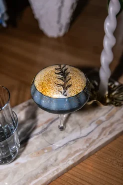 Specktrum Meadow Stemware - Blue Cocktail glass