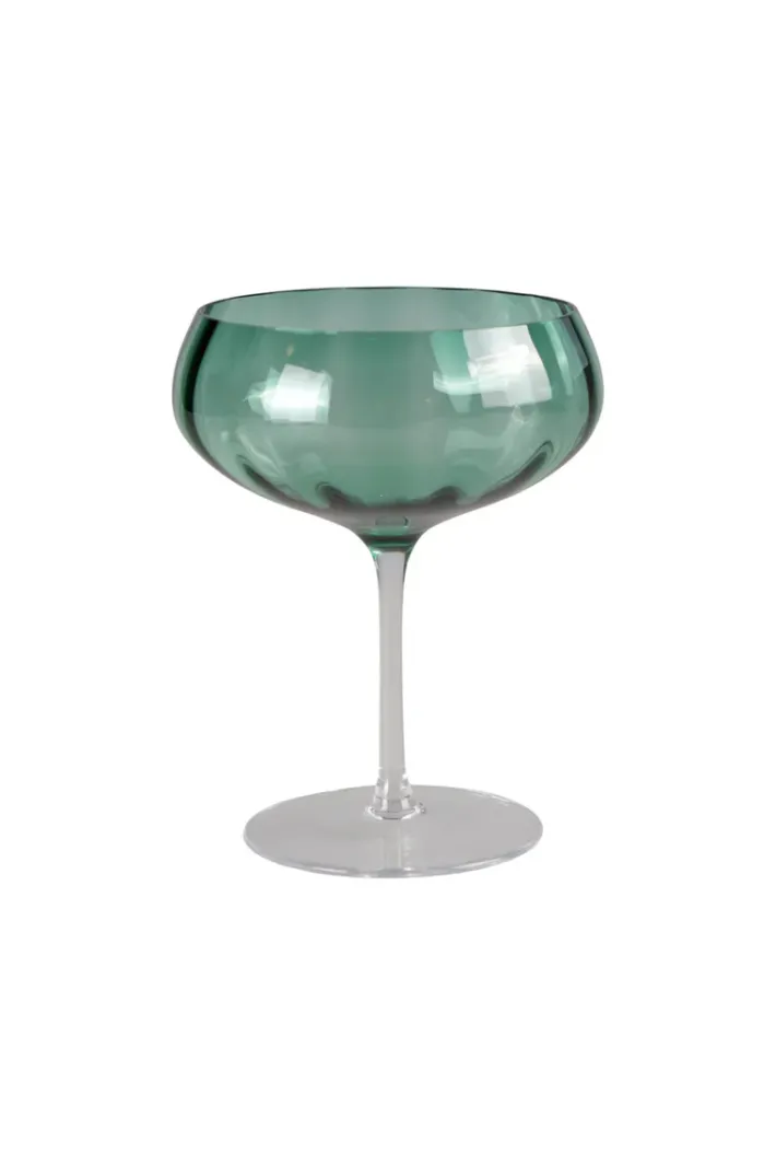 Specktrum Meadow Stemware - Green Cocktail glass
