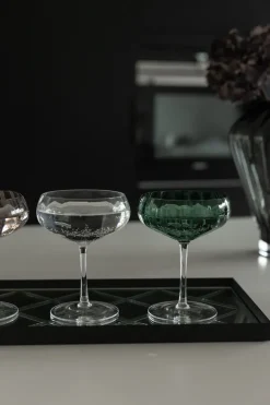 Specktrum Meadow Stemware - Green Cocktail glass