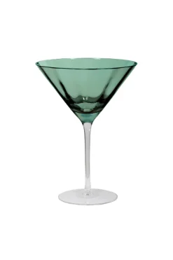 Specktrum Meadow Stemware - Green Martini glass