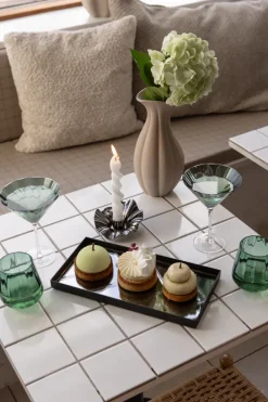 Specktrum Meadow Stemware - Green Martini glass