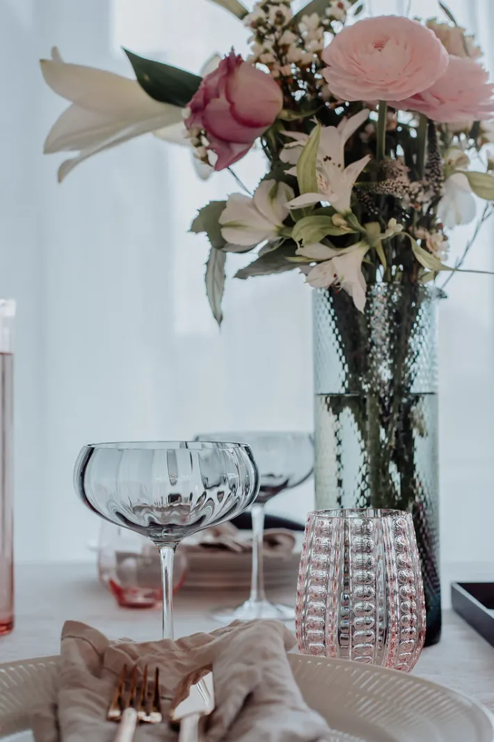 Specktrum Meadow Stemware - Grey Cocktail glass