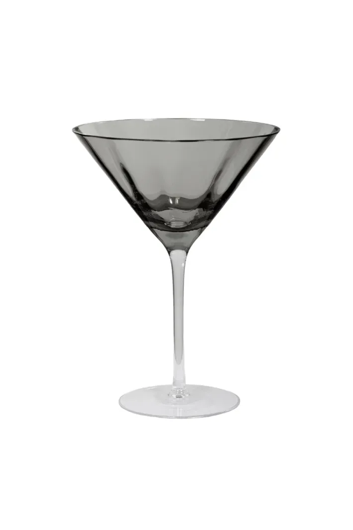 Specktrum Meadow Stemware - Grey Martini glass