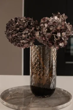 Specktrum Meadow Swirl Cylinder Vase - Topaz Medium