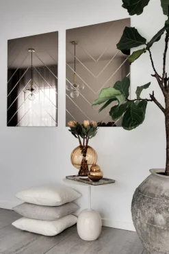 Specktrum Meadow Swirl Vase - Amber Medium