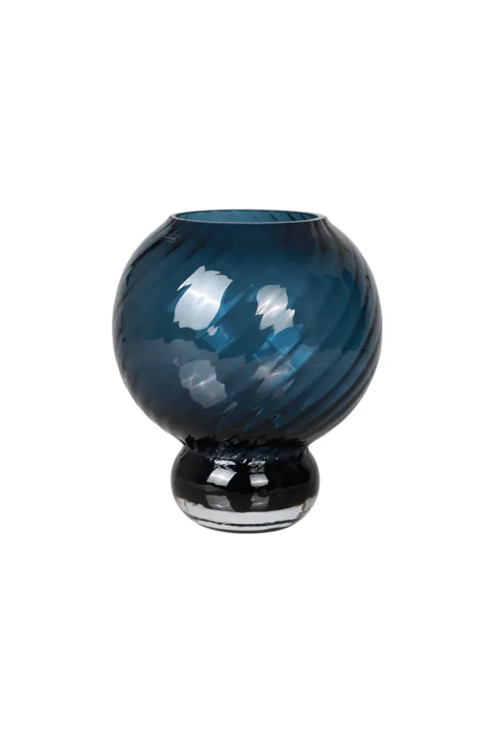 Specktrum Meadow Swirl Vase - Blue Small