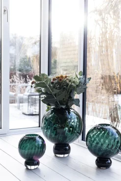 Specktrum Meadow Swirl Vase - Green Medium