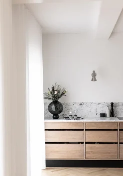 Specktrum Meadow Swirl Vase - Grey Large