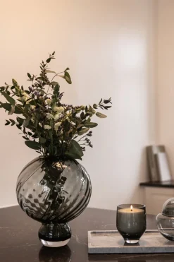 Specktrum Meadow Swirl Vase - Grey Medium