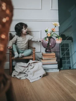 Specktrum Meadow Swirl Vase - Plum Medium