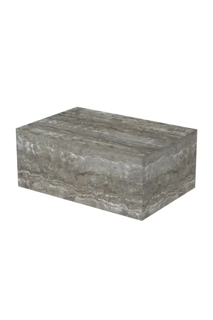 Specktrum Phantom Cube Table - Thunderstorm Coffee Table