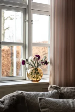 Specktrum Sadie Vase - Line - Amber Small