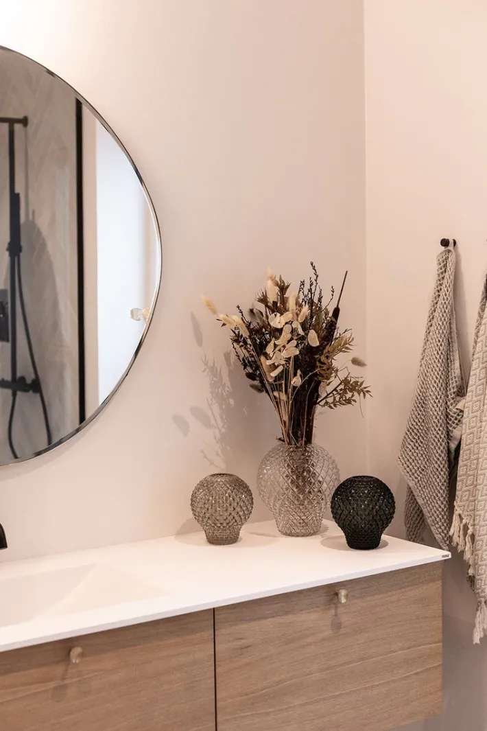 Specktrum Selene Vase - Grey Small