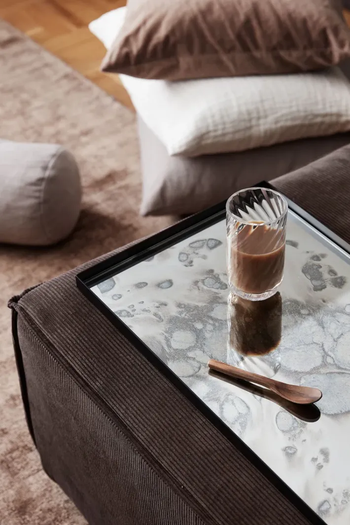 Specktrum Silver Antique Tray - Silver Antique Large