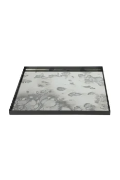 Specktrum Silver Antique Tray - Silver Antique Square