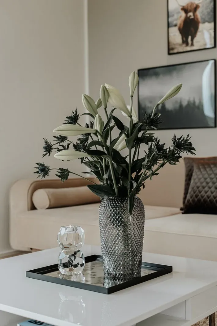 Specktrum Silver Antique Tray - Silver Antique Square