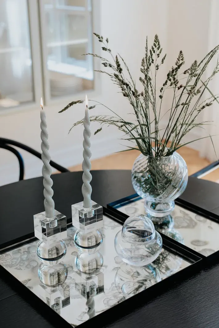 Specktrum Silver Antique Tray - Silver Antique Square