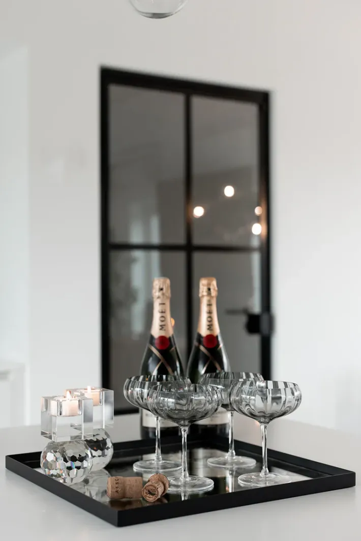 Specktrum Silver Antique Tray - Silver Antique Square