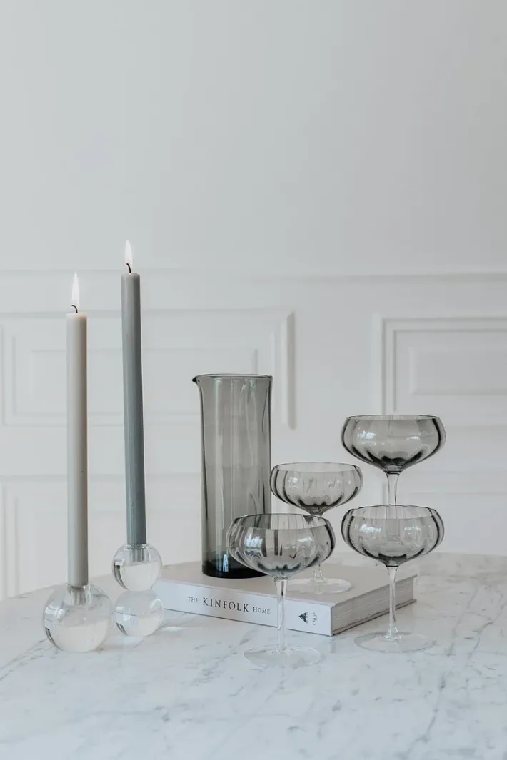 Specktrum Simplicity Carafe - Grey Cylinder