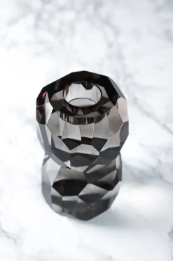 Specktrum Storm T-Light Candle Holder - Grey Stacked