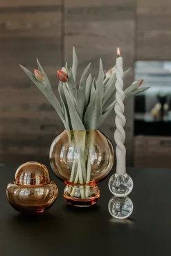 Specktrum The Curly Candle Collection - Packed with 4 Pieces per box - Thunder Grey Fully Curled