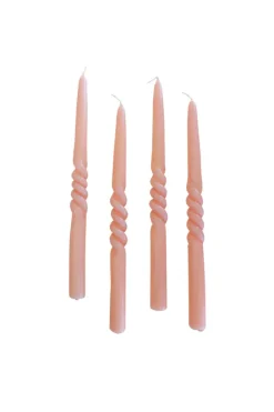 Specktrum The Curly Candle Collection - Packed with 4 Pieces per box - Canyon Candy Middle Curled