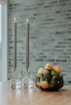 Specktrum The Extravagant Candle - Nordic Swan Ecolabel - 8 Pieces - Thunder Grey