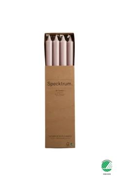 Specktrum The Extravagant Candle - Nordic Swan Ecolabel - 8 Pieces - Blossom Blush